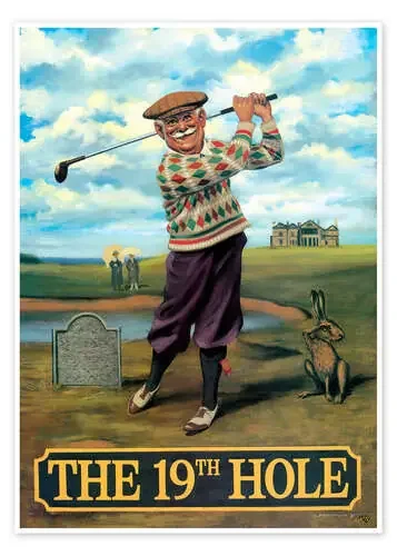 The 19th Hole de Peter Green‘s Pub Signs Collection MGL Licensing