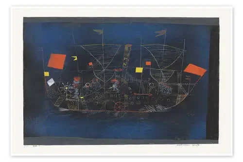 The Adventure Ship, 1927 de Paul Klee akg-images