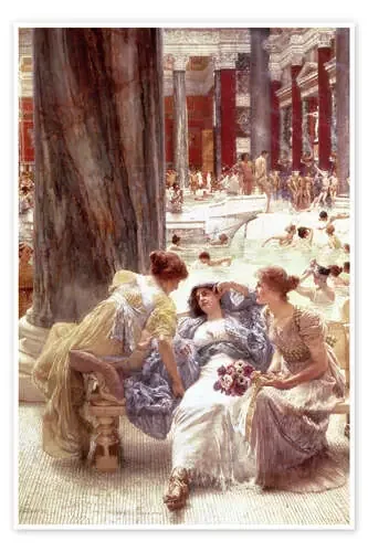 The Baths of Caracalla de Lawrence Alma-Tadema Bridgeman Images