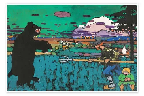 The Bear de Wassily Kandinsky Master Collection