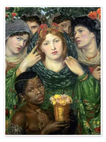 The beloved de Dante Charles Gabriel Rossetti Master Collection