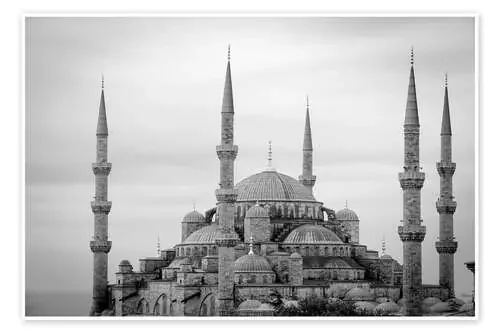 the blue mosque in Istanbul / Turkey de gn fotografie