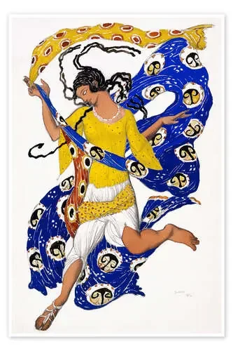 The Butterfly, Costume Design for Anna Pavlova de Leon Nikolajewitsch Bakst Master Collection