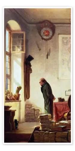 The Cactus Lover de Carl Spitzweg ARTOTHEK