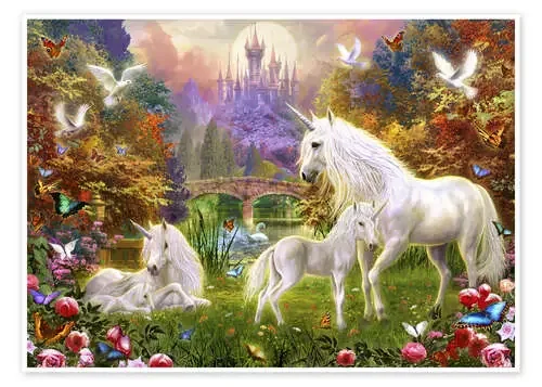 The castle unicorns de Jan Patrik Krasny MGL Licensing