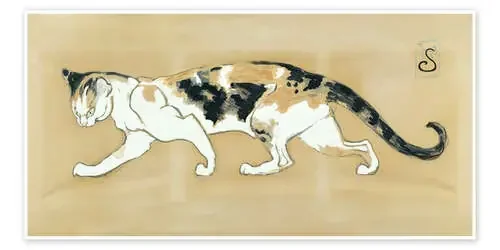 The Cat de Théophile-Alexandre Steinlen ARTOTHEK