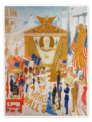 The Cathedrals of Wall Street de Florine Stettheimer Nook Vintage Archive