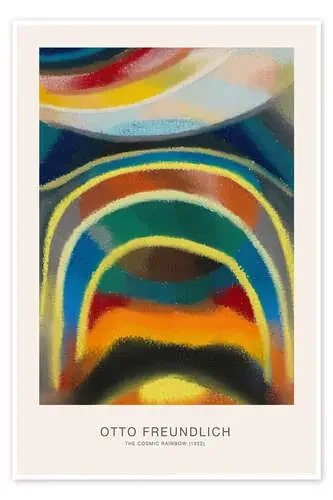 The Cosmic Rainbow, 1922 de Otto Freundlich Exhibition Posters