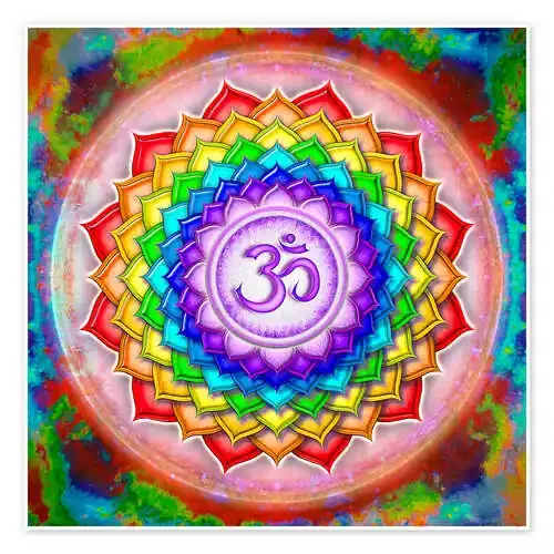 The Crown Chakra Series V – rainbow colors de Dirk Czarnota