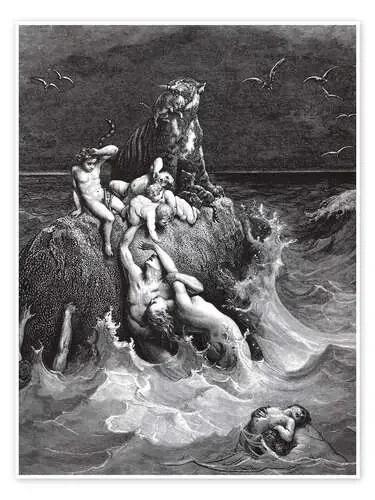 the deluge de Gustave Doré Master Collection