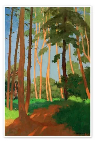 The Forest Clearing de Félix Édouard Vallotton akg-images