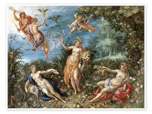The four elements de Jan Brueghel d.Ä. Master Collection