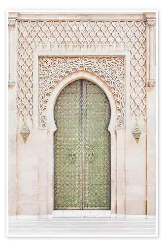 The Green Moroccan Door de Henrike Schenk