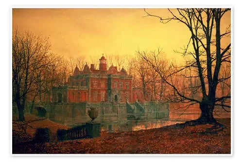 The Haunted House de John Atkinson Grimshaw Bridgeman Images