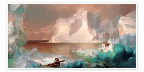 The icebergs de Frederic Edwin Church Master Collection