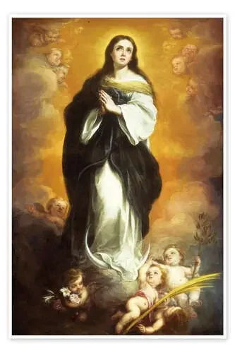 The Immaculate Conception de Bartolomé Esteban Murillo Bridgeman Images