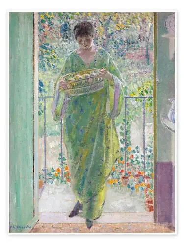 The Kitchen Door, 1911 de Frederick Carl Frieseke Bridgeman Images