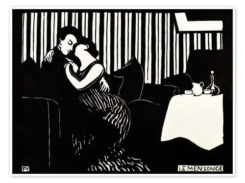 The Lie de Félix Édouard Vallotton akg-images