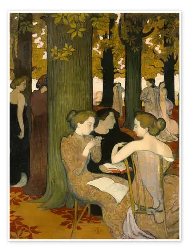 The Muses, 1893 de Maurice Denis akg-images