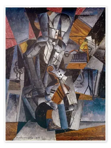The Musician de Louis Marcoussis Everett Collection