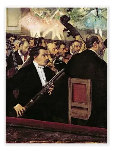 The Opera Orchestra de Edgar Degas Bridgeman Images