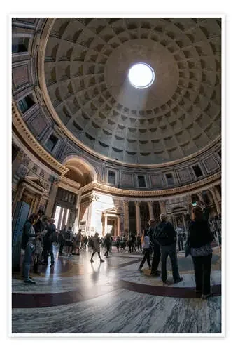 The Pantheon in Rome, Italy de Jan Christopher Becke