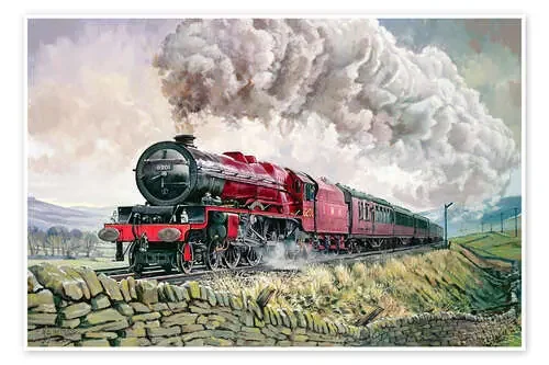 The Princess Elizabeth Storms North in All Weathers de David Nolan Bridgeman Images