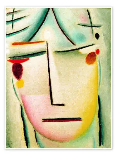 The Saviour‘s face starlight de Alexej von Jawlensky akg-images