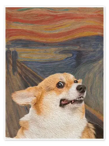 The Scream – Corgi de Artelele 1x