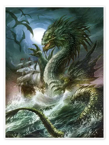 The sea serpent de Dragon Chronicles MGL Licensing