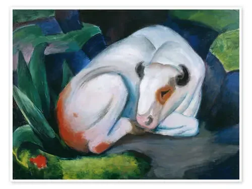 The Steer (The Bull), 1911 de Franz Marc Master Collection