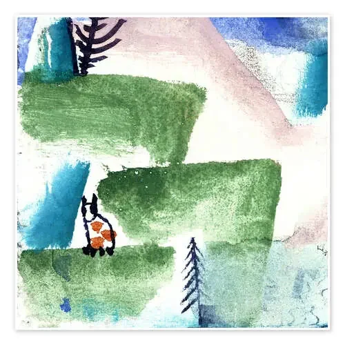 The Territory of a Tom Cat, 1919 de Paul Klee Bridgeman Images
