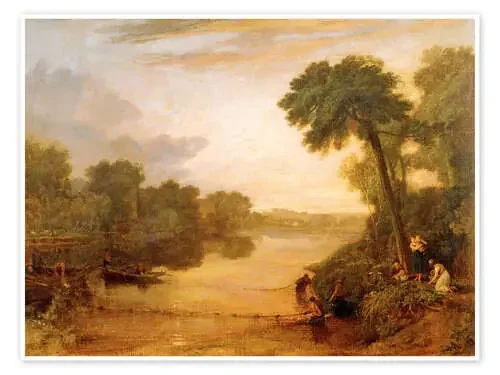 The Thames near Windsor de Joseph Mallord William Turner Bridgeman Images
