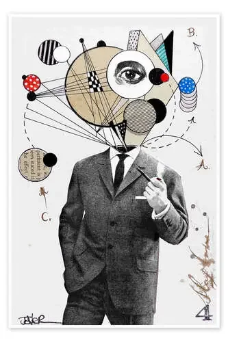the thinking man de Loui Jover