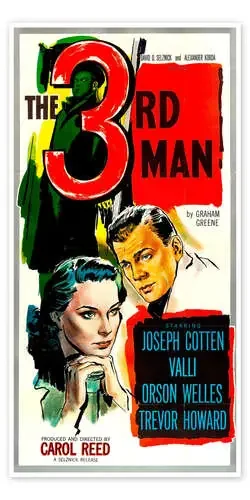 The third man, left to right Alida Valli, Joseph Cotten in US in 1949 Everett Collection