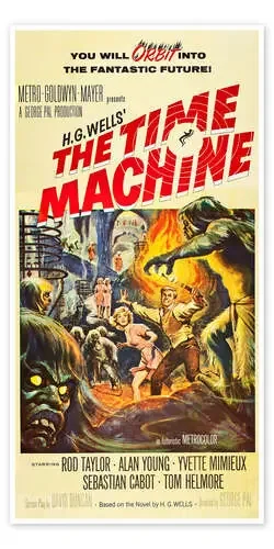 THE TIME MACHINE, Yvette Mimieux, Rod Taylor Everett Collection