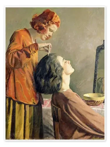The Toilet, 1924 de William Rothenstein Bridgeman Images