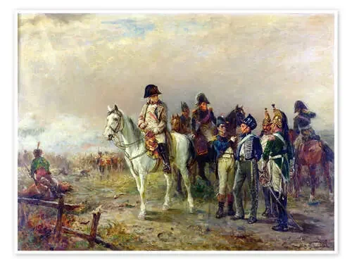 The Turning Point at Waterloo de Robert Alexander Hillingford Bridgeman Images