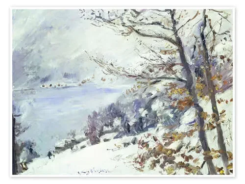 The Walchensee in winter de Lovis Corinth ARTOTHEK