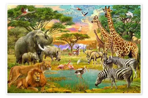 The Watering Hole de Jan Patrik Krasny MGL Licensing