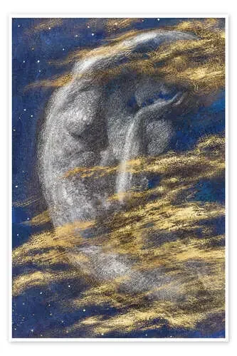 The Weary Moon de Edward Robert Hughes