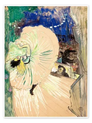 The wheel de Henri de Toulouse-Lautrec Master Collection