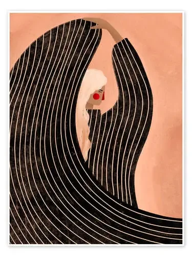 The Woman With the Black Dress de Bea Müller 1x
