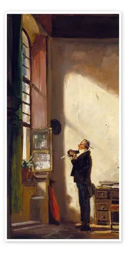 The Writer de Carl Spitzweg ARTOTHEK