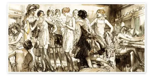 Theater Dressing Room de Henri Patrick Raleigh Master Collection