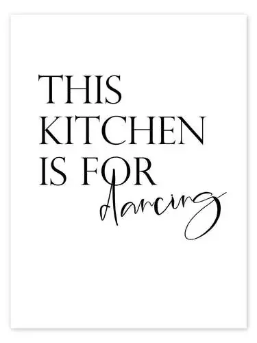 This Kitchen is For Dancing de Typobox Editors Choice