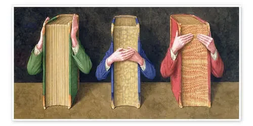Three Wise Books, 2005 de Jonathan Wolstenholme Bridgeman Images