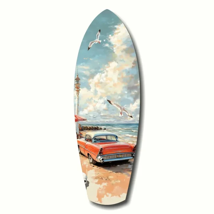 Timeless by the Sea Glass Wall Art – 12 » X 35 «