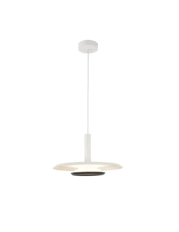 Tina Lámpara Colgante Led Blanco y Negro Mantra