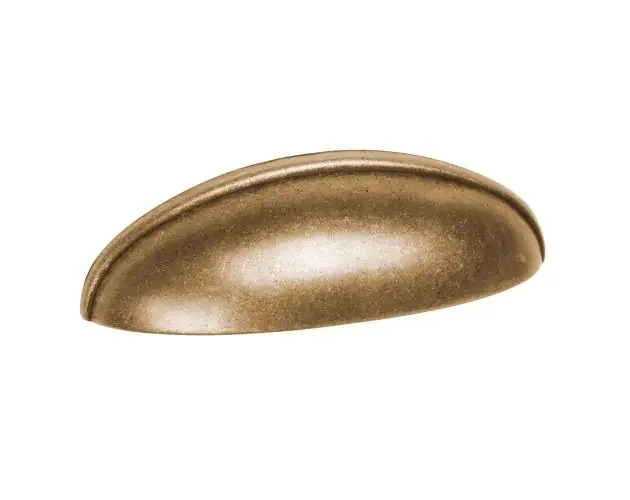 Tirador de copa 64mm latón viejo, lote de 24 | Brico Depôt A Buon Prezzo